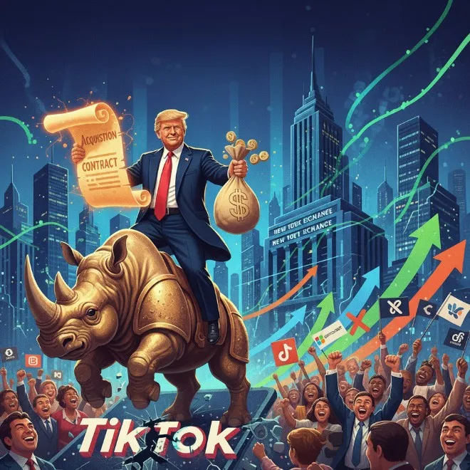 ทรัมป์ซื้อ TikTok ทำไม เอาไปทำอะไร ใครกันที่ได้รับประโยชน์ที่สุดในมุมตลาดหุ้น