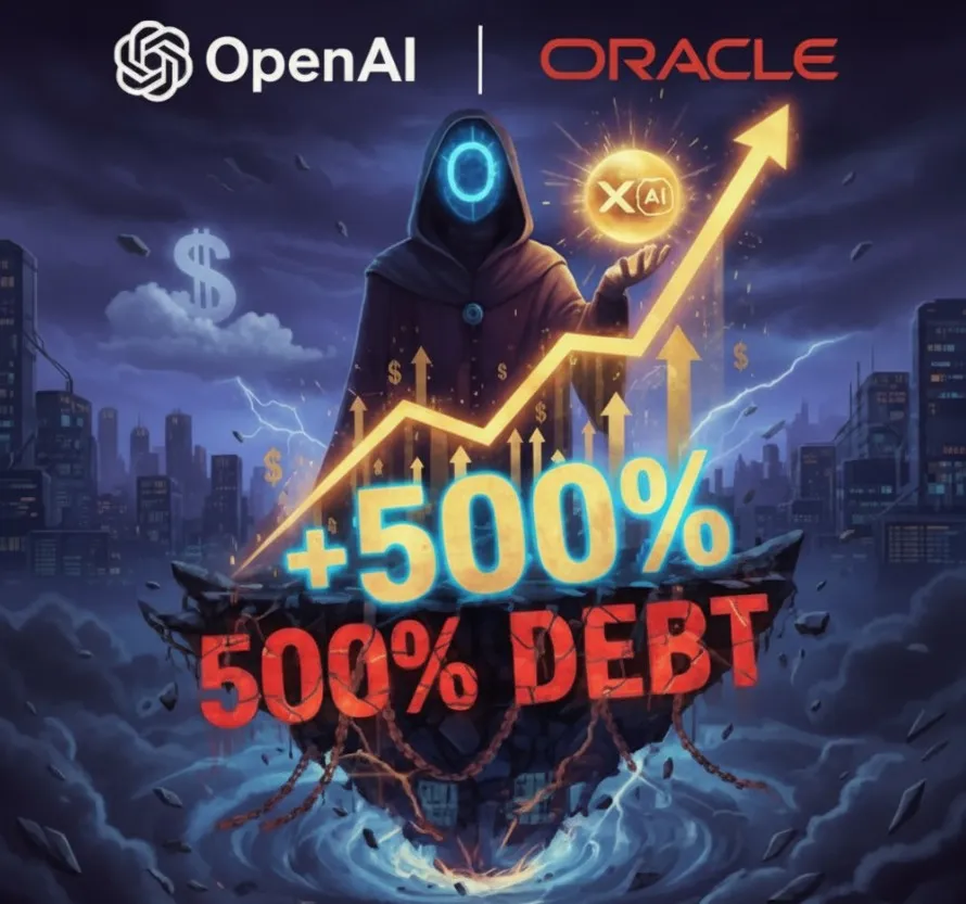 หุ้น Oracle น่าลงทุนไหม กับดีล Oracle x OpenAI แต่ความเสี่ยงหนี้ 500%
