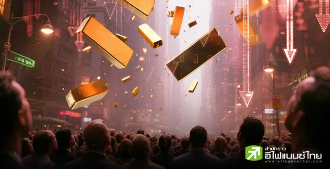 รูป ราคาทองลง 3,000 บาท หลุด 64,000! วิเคราะห์ 4 ปัจจัย ซื้อสวน หรือ รอจังหวะ?